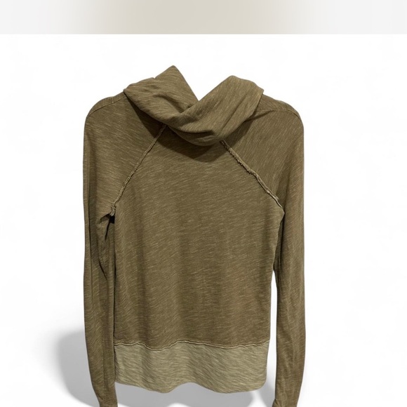 Light Brown Women's Cowl Neck Sweater - Picture 2 of 4